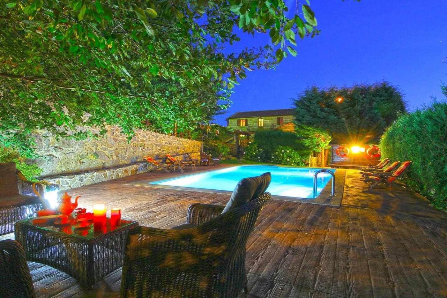 Cas Do Mestre Casa Rural Con Encanto ปอนเตเบดรา ภายนอก รูปภาพ